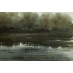 Jagoda Kaczmarczyk-Hudzik (b. 1966, Kraków), Vistula Landscape CXXVII, 2025-2026