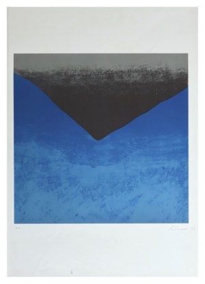 Giuseppe Santomaso, Senza titolo: incastro sul bleu