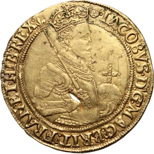 Great Britain, James I (1603-1625), Unite ND, London
