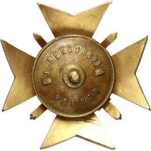 II RP, gold badge of the Union of Insurgents and Warriors District VIII