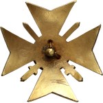 II RP, gold badge of the Union of Insurgents and Warriors District VIII