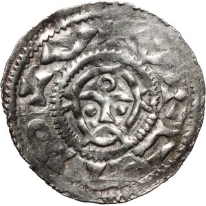 Čechy, Boleslav II 967-999, denár, Praha
