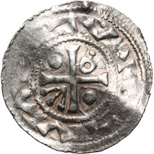 Čechy, Boleslav II 967-999, denár, Praha