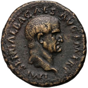 Římská říše, Galba 68-69, dupondius, Řím