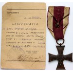 Second Republic, Cross of Valor, along with an ID card