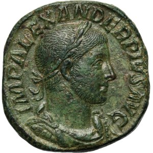 Roman Empire, Alexander Severus 222-235, Sestertius, Rome