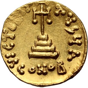 Byzantium, Constans II and Constantine IV 654-668, Solidus, Constantinople