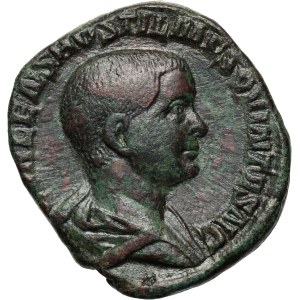Roman Empire, Hostilian as Caesar 250-251, Sestertius, Rome