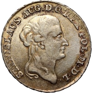 Stanisław August Poniatowski, two-zloty (8 groszy) 1789 EB, Warsaw