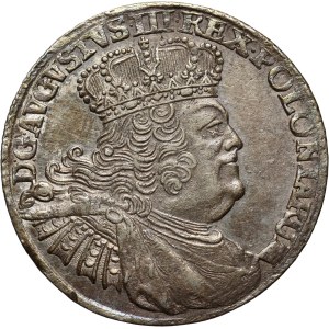 August III, ort 1755 EC, Leipzig