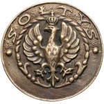 II RP, badge of the Village Leader, Lopienski Brothers, Warsaw