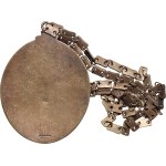 II RP, Borough Head badge with original chain, Lopienski Brothers, Warsaw