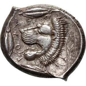 Greece, Sicily, Leontini, Tetradrachm 450-420 BC