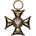 November Uprising, Virtuti Militari Fourth Class Cross, gold