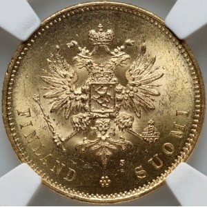 Finland, Alexander II, 20 Mark 1880 S, Helsinki