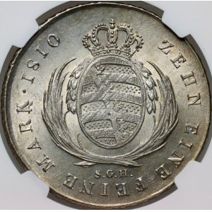 Germany, Saxony, Frederick Augustus I, Thaler 1810 SGH, Dresden