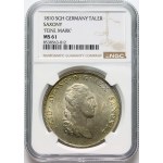 Germany, Saxony, Frederick Augustus I, Thaler 1810 SGH, Dresden