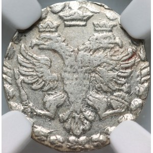 Russia, Peter I, Altyn (3 Kopecks) 1704 БK, Red Mint