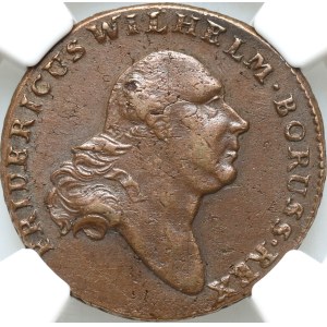 South Prussia, Frederick William II, trojak 1797 B, Breslau