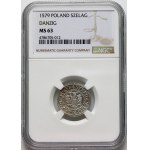 Stefan Batory, a 1579 shekel, Gdańsk