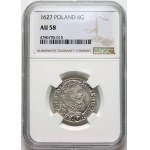 Sigismund III Vasa, sixpence 1627, Krakow