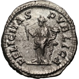 Roman Empire, Geta as Caesar 198-209, Denarius, Rome