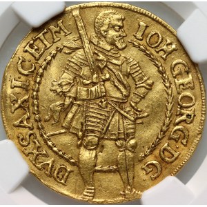 Germany, Saxony, John George I, 2 Ducats 1637 SD, Dresden