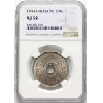 Palestina, 20 mils 1934, Londýn