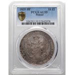 Russian partition, Nicholas I, 1 1/2 rubles = 10 zlotys 1835 НГ, St. Petersburg