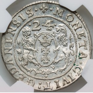 Sigismund III Vasa, ort 1624/3, Gdańsk