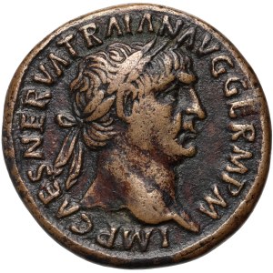 Roman Empire, Trajan 98-117, As, Rome