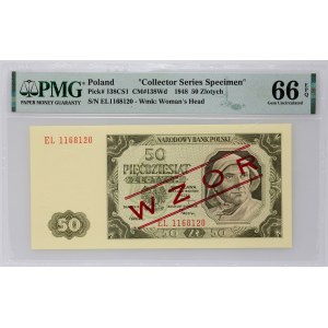 PRL, 50 zloty 1.07.1948, MODEL, EL series