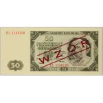 PRL, 50 zloty 1.07.1948, MODEL, EL series