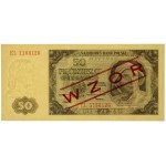 PRL, 50 zloty 1.07.1948, MODEL, EL series
