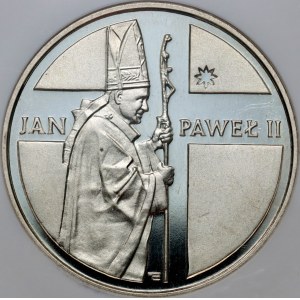 People's Republic of Poland, 10000 zloty 1989, John Paul II