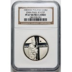 People's Republic of Poland, 10000 zloty 1989, John Paul II