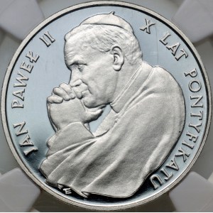 People's Republic of Poland, 10000 gold 1988, John Paul II - X years of the Pontificate