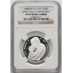 People's Republic of Poland, 10000 gold 1988, John Paul II - X years of the Pontificate