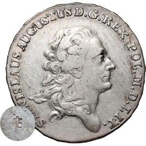 Stanislaw August Poniatowski, half-talar 1779 EB, Warsaw, Poland