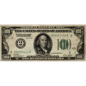 United States of America, 100 Dollars 1928, New York