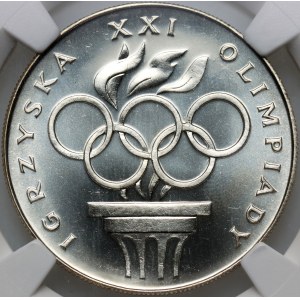 People's Republic of Poland, 200 zlotys 1976, Games of the XXI Olympiad