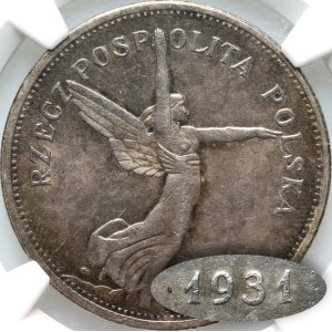 II RP, 5 zlotys 1931, Warsaw, Nike