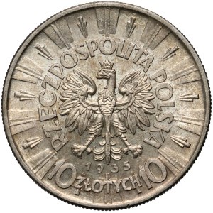 II RP, 10 zlotych 1935, Warsaw, Józef Piłsudski