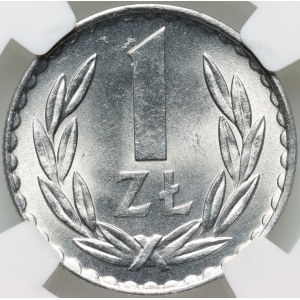 PRL, 1 zloty 1977