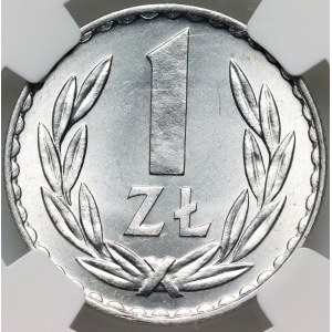 People's Republic of Poland, 1 zloty 1977