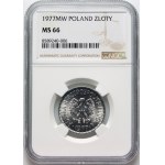 People's Republic of Poland, 1 zloty 1977