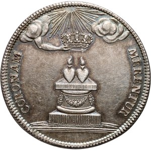 August III, 2/3 thaler (guilder) nuptial 1738, Dresden