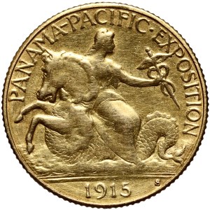 United States of America, 2 1/2 Dollars 1915 S, San Francisco, Panama-Pacific