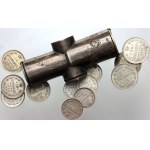 Russia, silver coin organizer/cash box, coins included