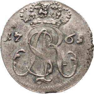 Stanisław August Poniatowski, trojak 1765 REOE, Gdańsk
